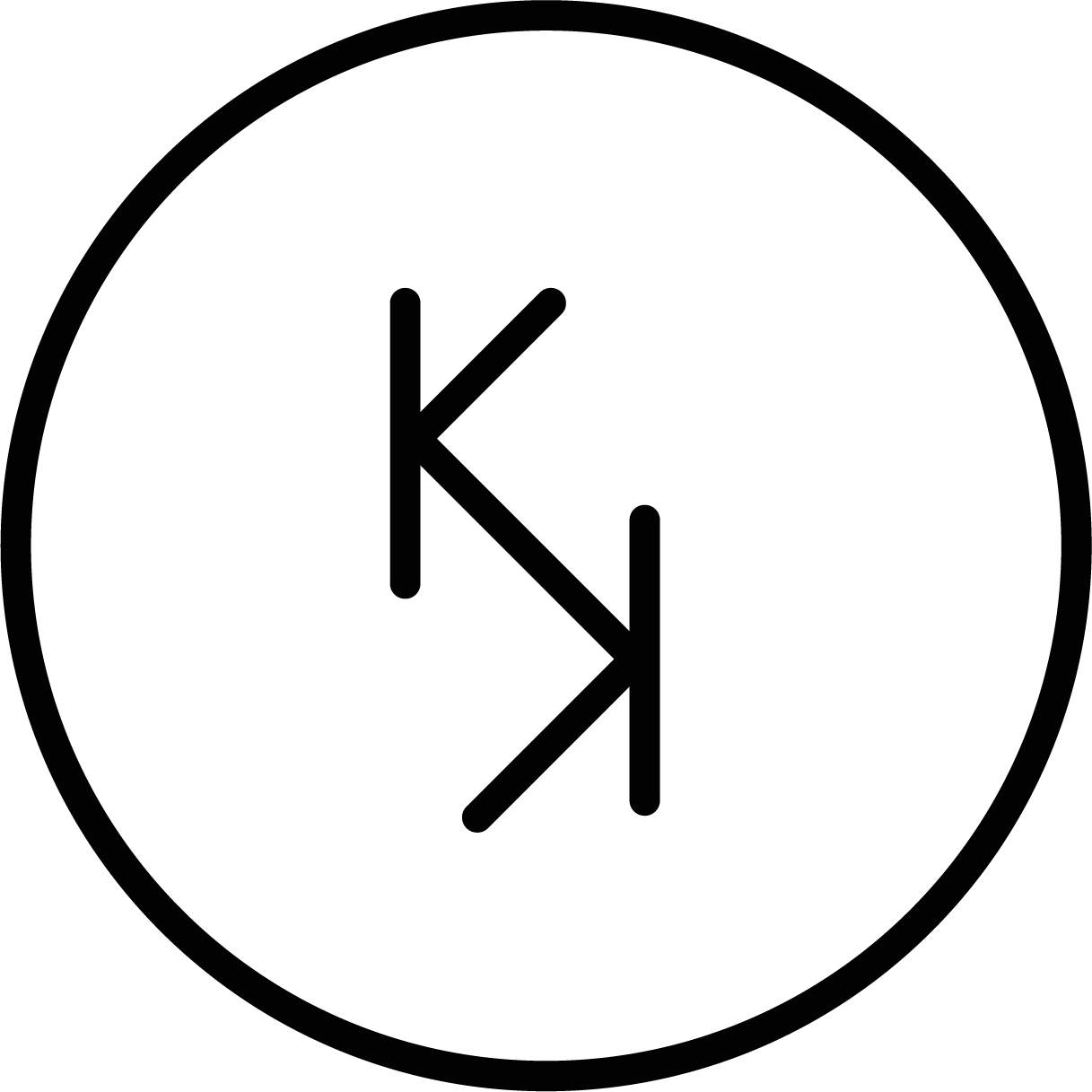 Black Logo Symbol Karl Henare
